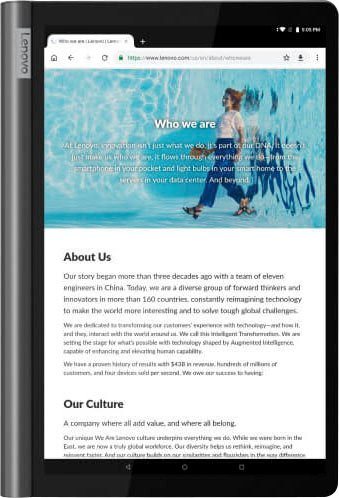 Lenovo Yoga Smart Tab Tablet (10.1", 64 GB, Android)