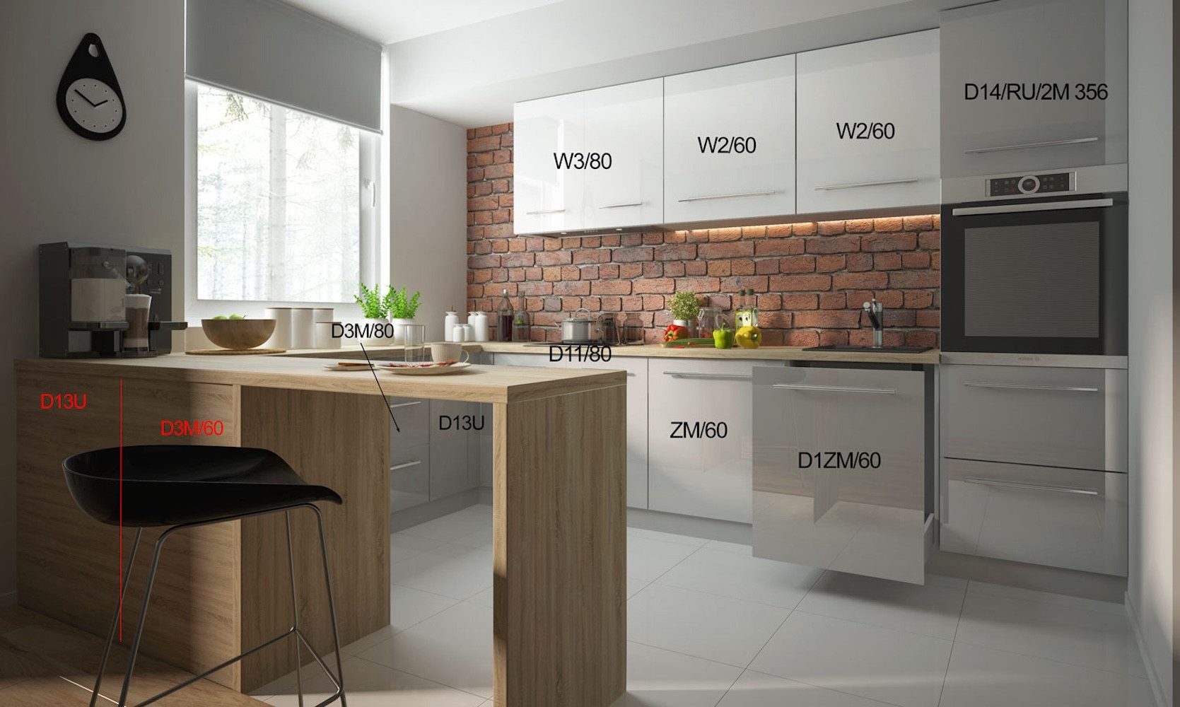 Feldmann-Wohnen Winkelküche Essen, (Schubladen mit Teilauszug + Selbsteinzug (Blum Metabox), 120x290x320cm U-Form grau matt / grau Hochglanz + weiß Hochglanz