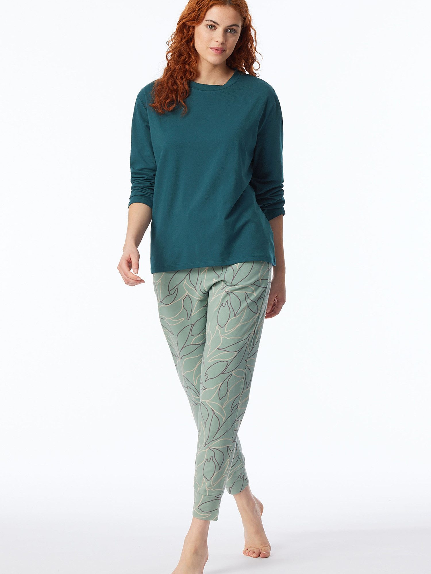 Schiesser Pyjamaoberteil Mix & Relax schlaf-oberteil günstig online kaufen