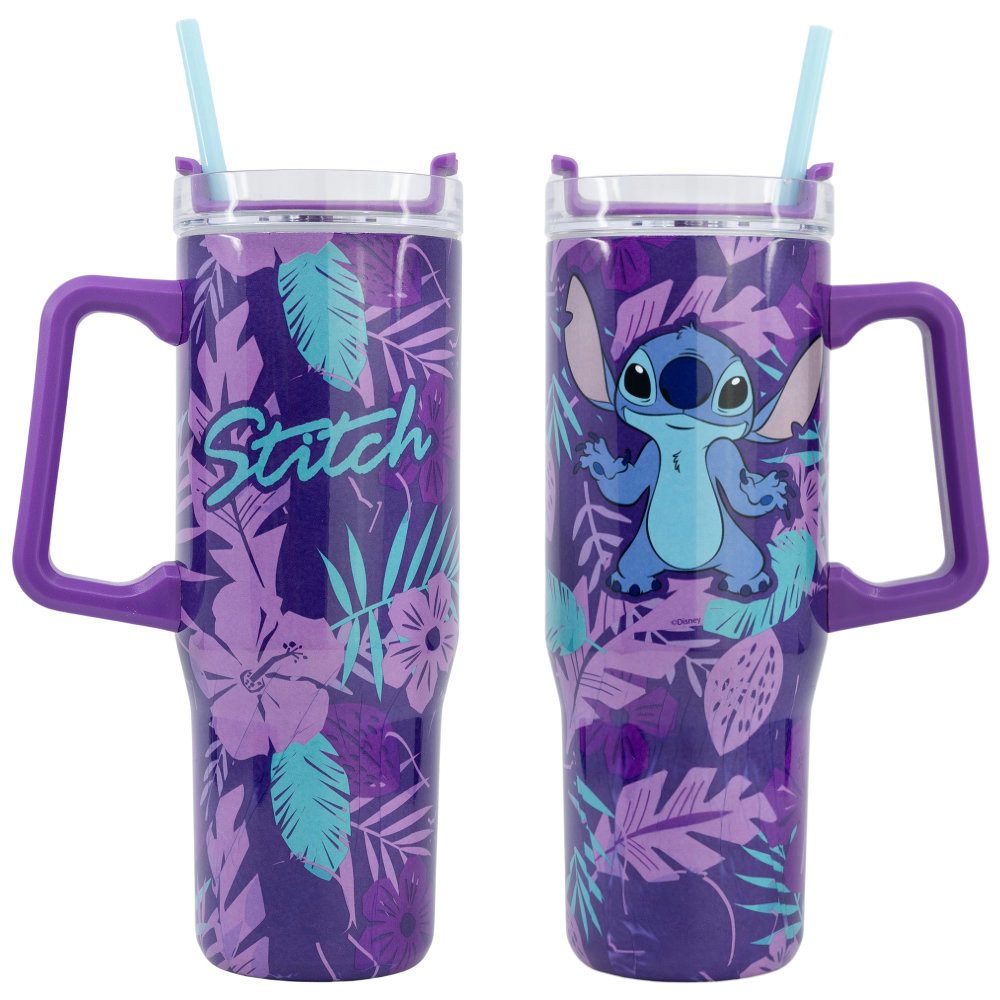 Disney Coffee-to-go-Becher Disney Stitch Edelstahl XL Iso Чашки Термокружка To-Go 940 ml, Edelstahl