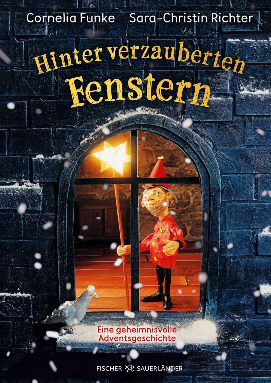 Hinter verzauberten Fenstern. Eine geheimnisvolle Adventsgeschichte / Cornelia Funke