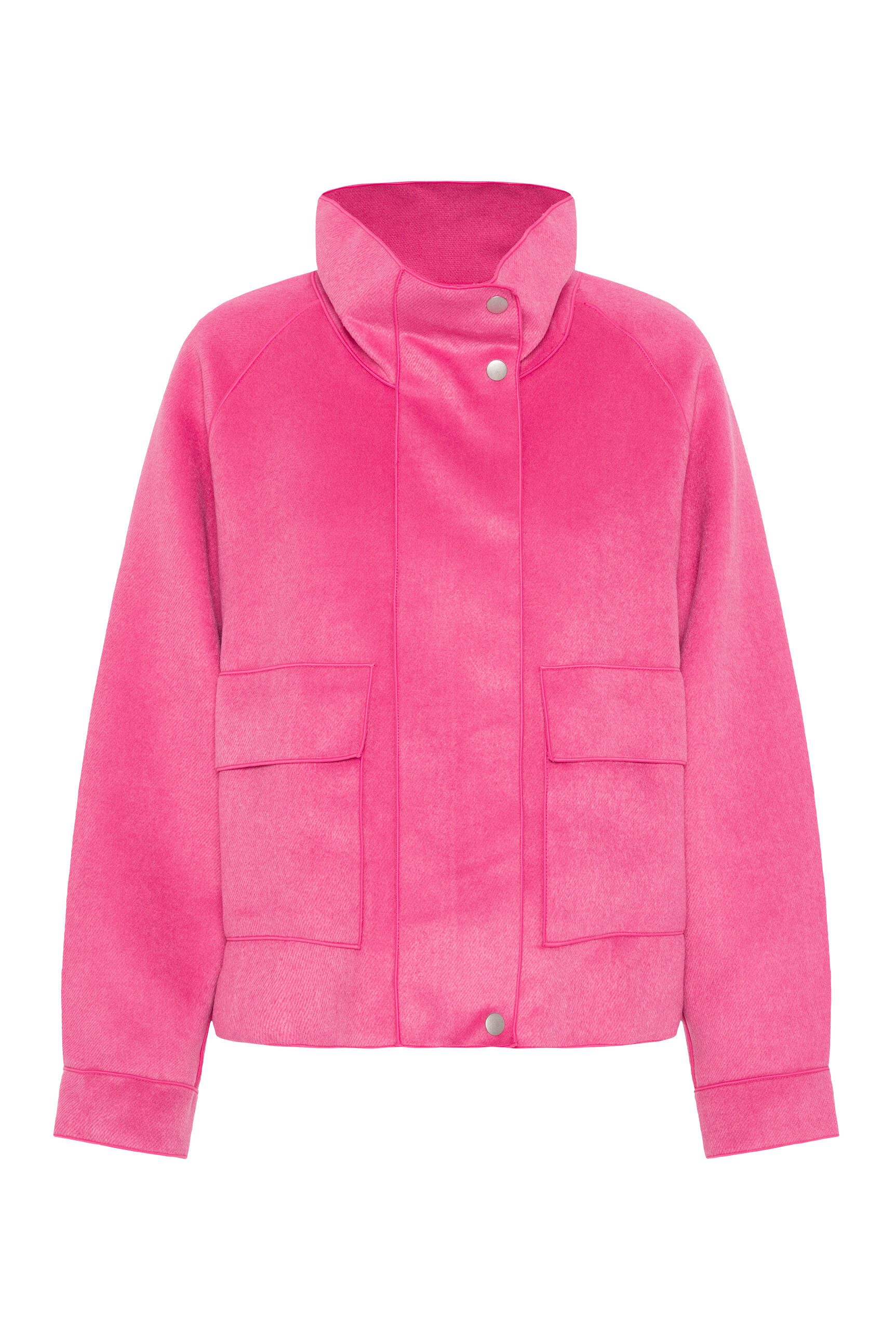 SENSES.THE LABEL Kurzjacke mit verstellbaren Druckknopfriegeln am Ärmel günstig online kaufen