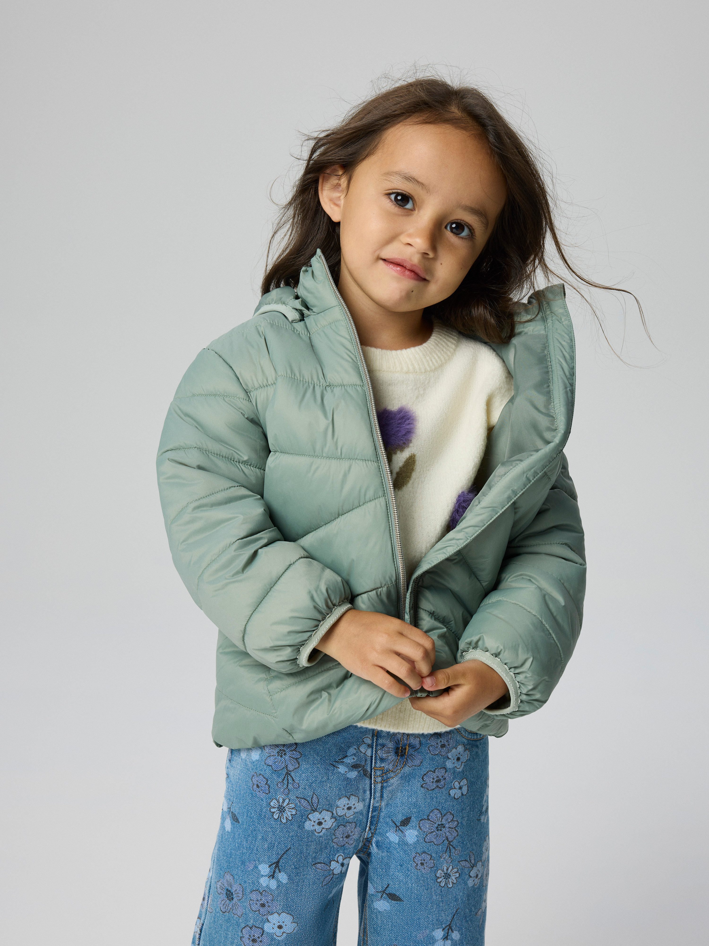 Name It Steppjacke NMFMARBLE JACKET PB1 Kunstfaser