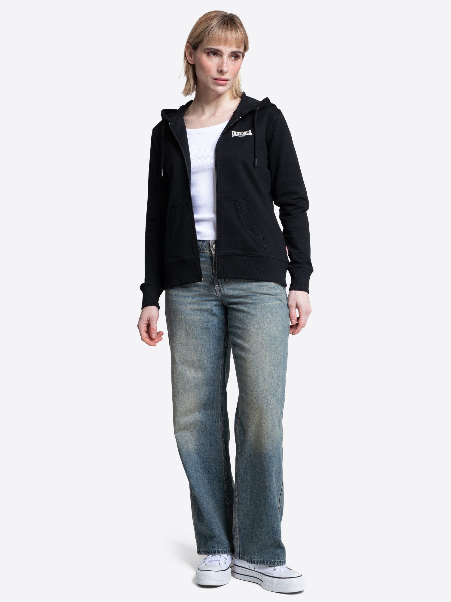 Lonsdale Kapuzensweatjacke CALDER VALE (1-tlg)