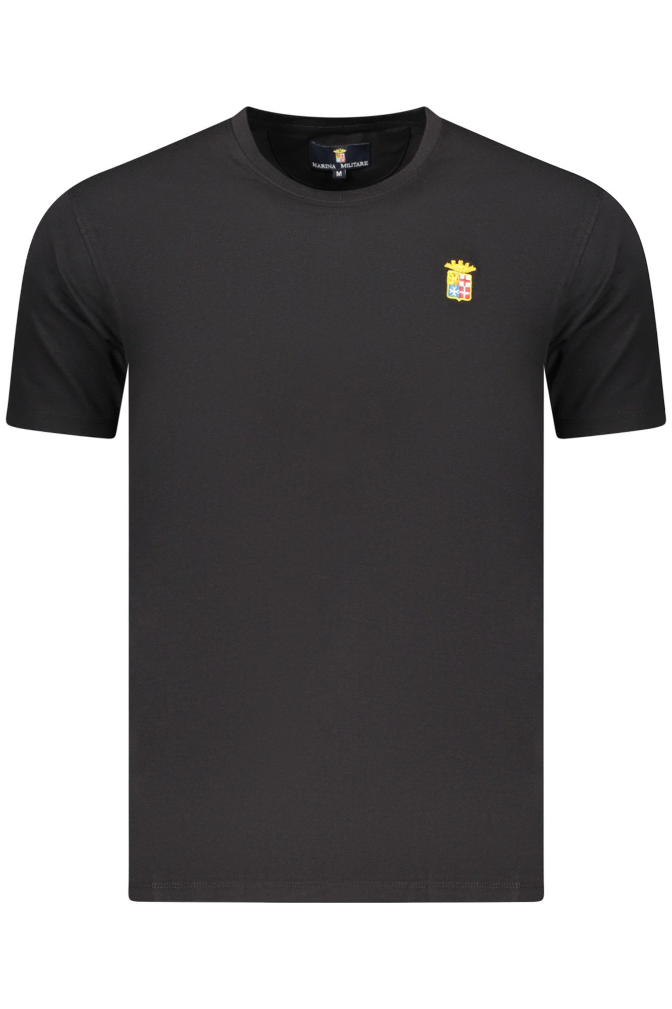 MARINA MILITARE T-Shirt Herren Schwarz T-Shirt - Kurzarm mit Stickerei &