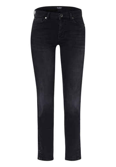 TUZZI Slim-fit-Jeans mit seitlichen Samtstreifen