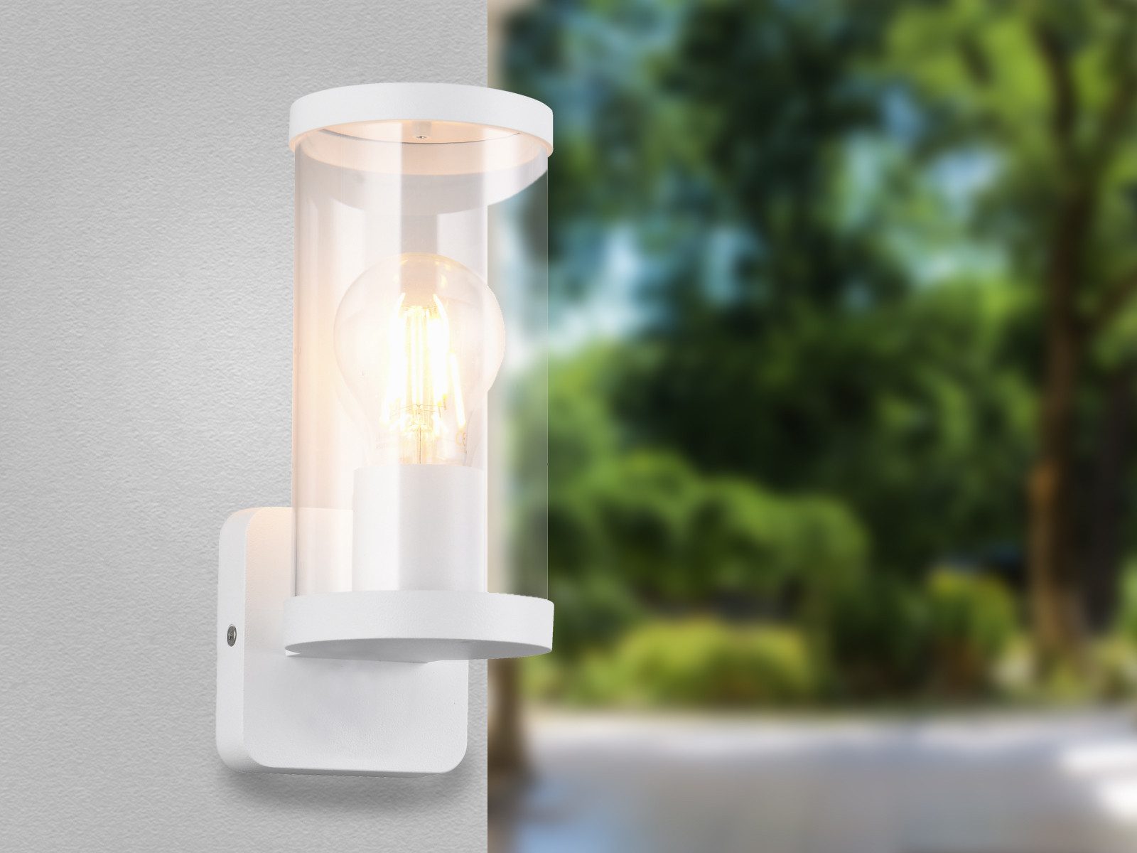 Reality Leuchten LED Außen-Wandleuchte, LED wechselbar, günstig online kaufen