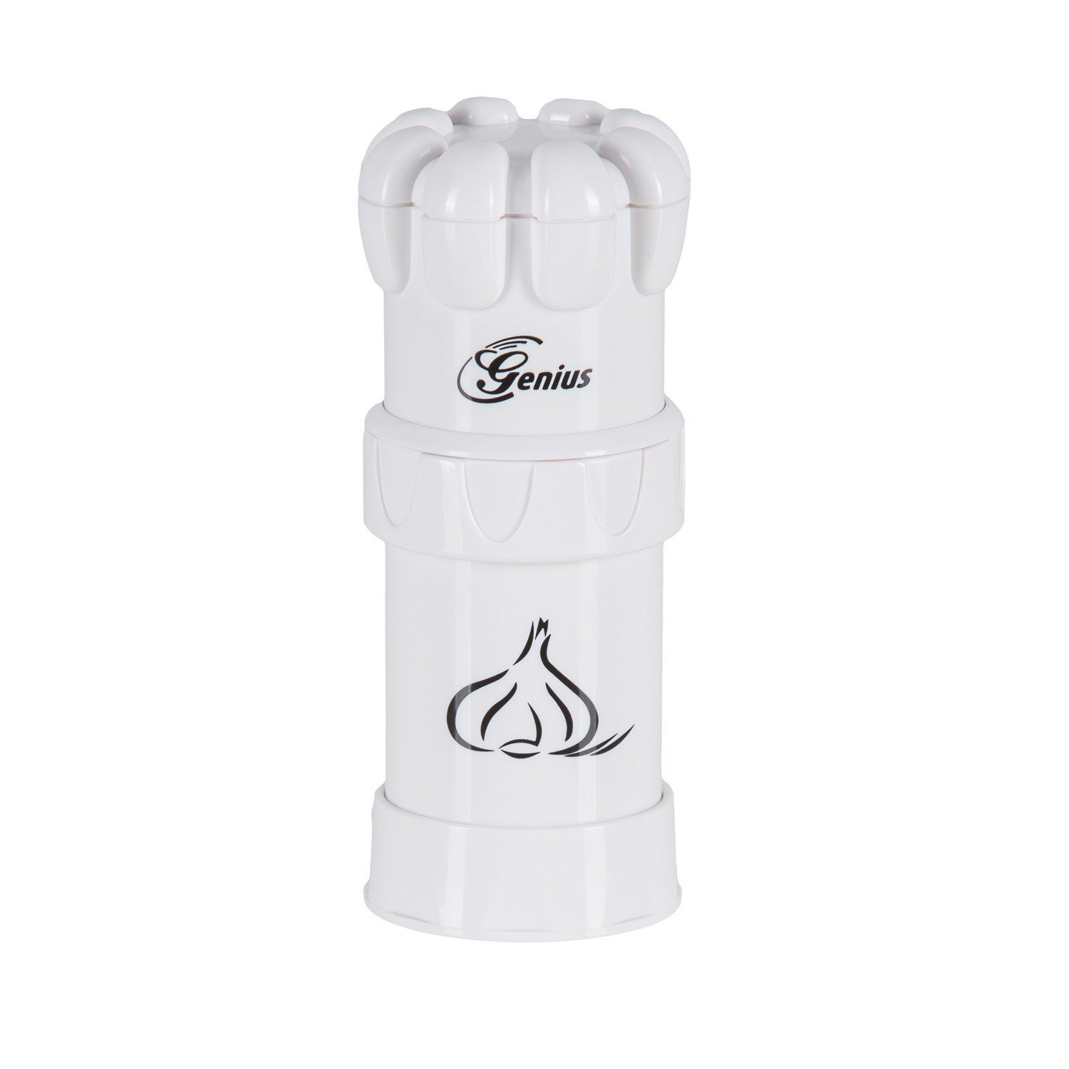 Genius Knoblauchschneider Genius Knoblauchschneider G5, hochwertige Knoblauchpresse, hochwertige Knoblauchpresse, Knoblauch-Mühle