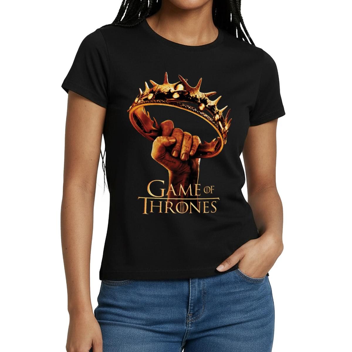 T-Shirt Game Of Thrones Logo Frauen T-Shirt