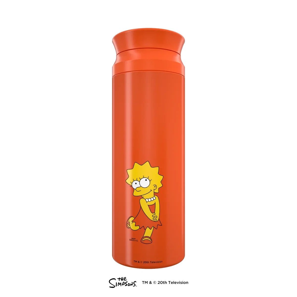 HOLY STONE Isolierflasche HOLY Thermo Shaker Becher Simpsons Edition 700ml Edelstahl Lisa orange