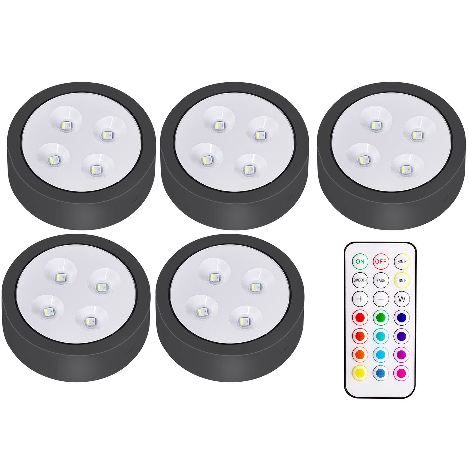 Jibenhome LED Unterbauleuchte RGB LED Unterschrankleucht günstig online kaufen