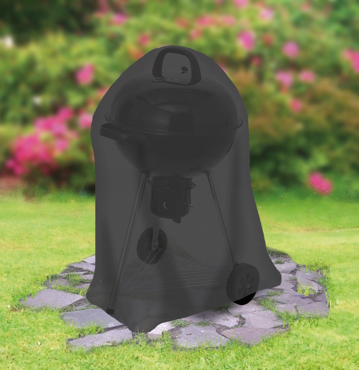 Tepro Grill-Schutzhülle, BxLxH: 57x57x85 cm, für Kugelgrill klein