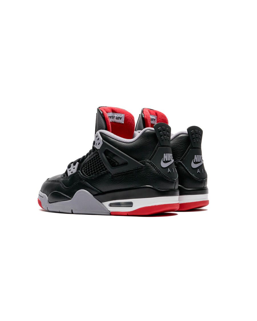Sneakers Nike Air Jordan 4 Retro Bred Reimagined GS Sneaker limitierte Auflage