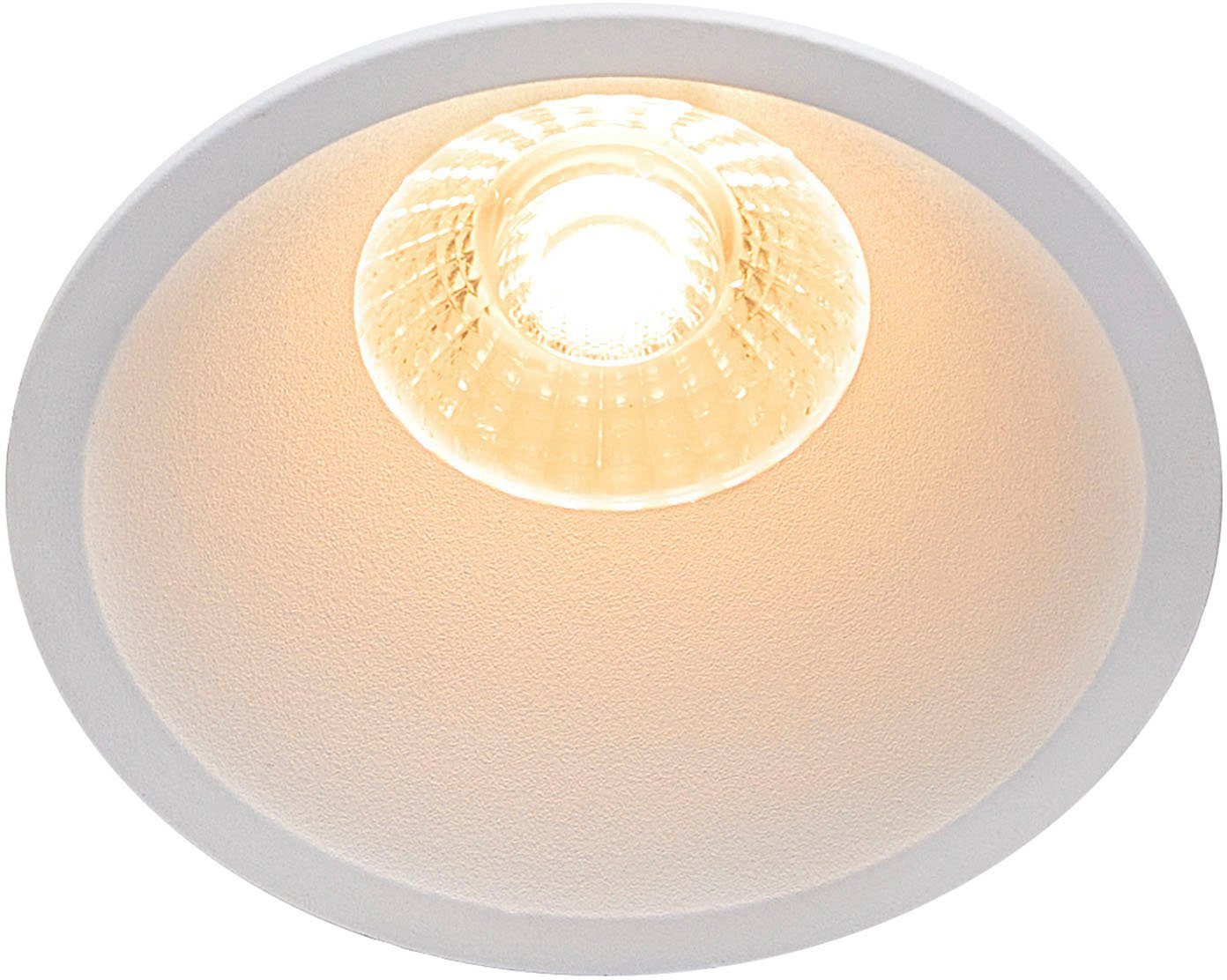 Nordlux LED Einbauleuchte Albric, LED fest integriert, Warmweiß, IP44 auch  für Nassbereiche geeignet | Alle Lampen