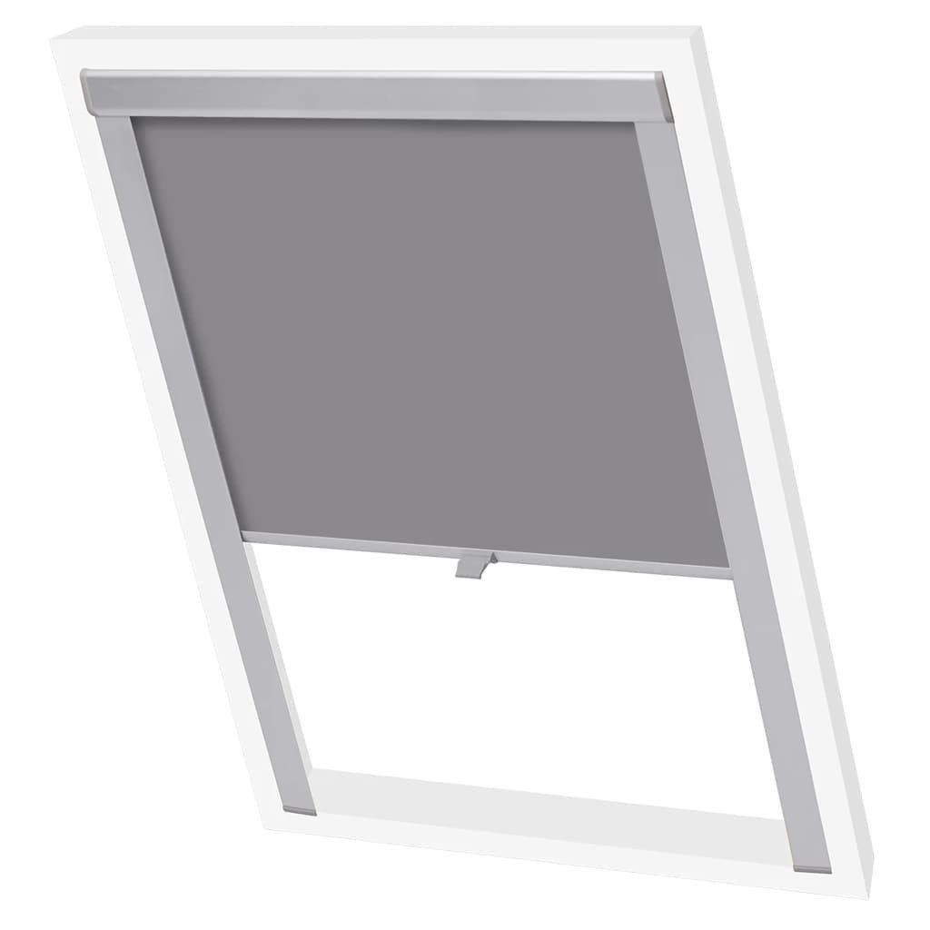 Rollo Verdunkelungsrollo Grau PK08, vidaXL günstig online kaufen