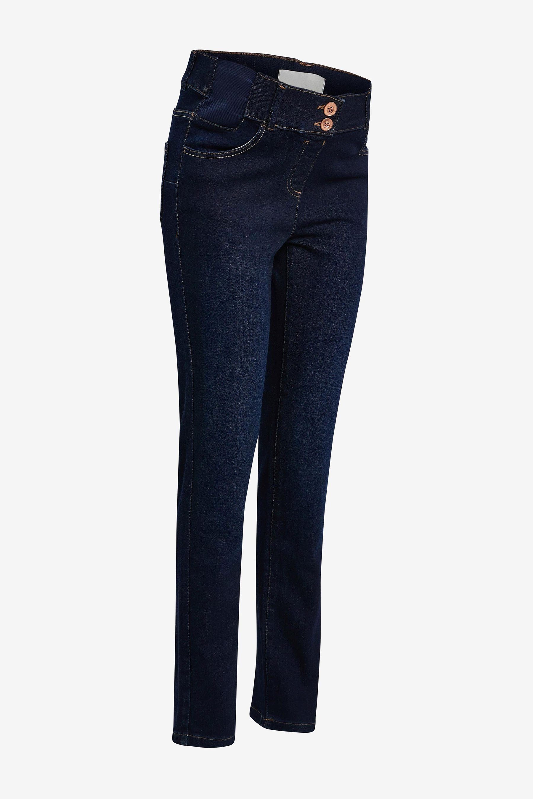 Next Umstandsjeans Figurformende Slim-Fit Jeans - Normal/Lang (1-tlg)