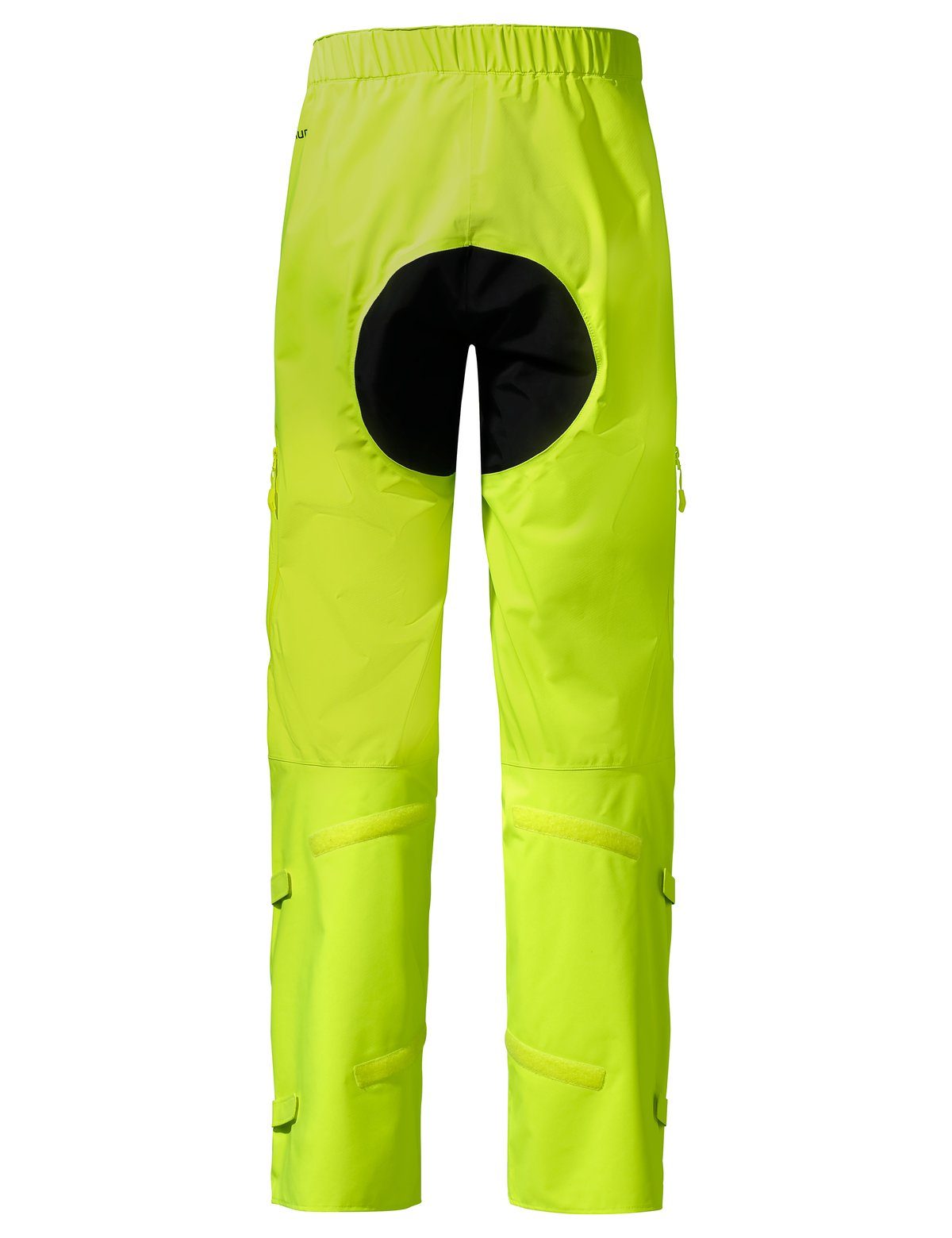 Grüner (1-tlg) Knopf Pants yellow VAUDE Funktionshose neon Moab Rain Men's