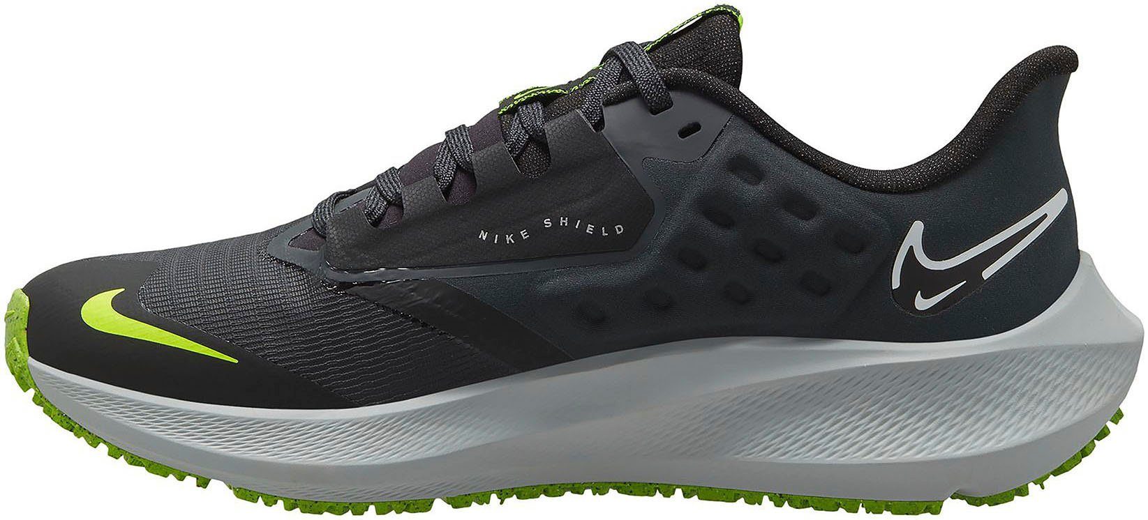 SHIELD WEATHER Nike PEGASUS Laufschuh 39 ZOOM AIR BLACK-WHITE-DK-SMOKE-GREY-VOLT