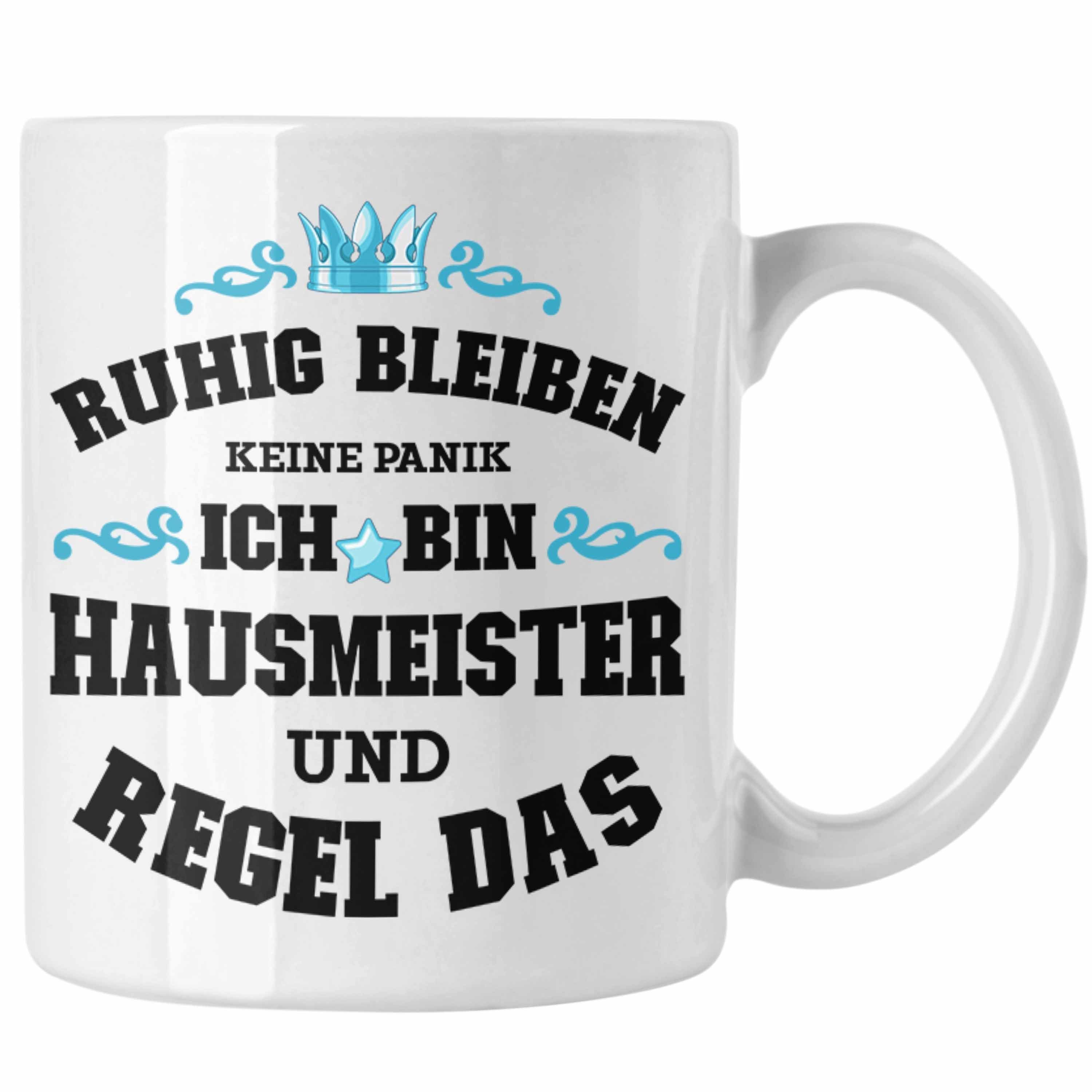 Trendation Tasse Trendation Hausmeister Tasse Lustiges Geschenke