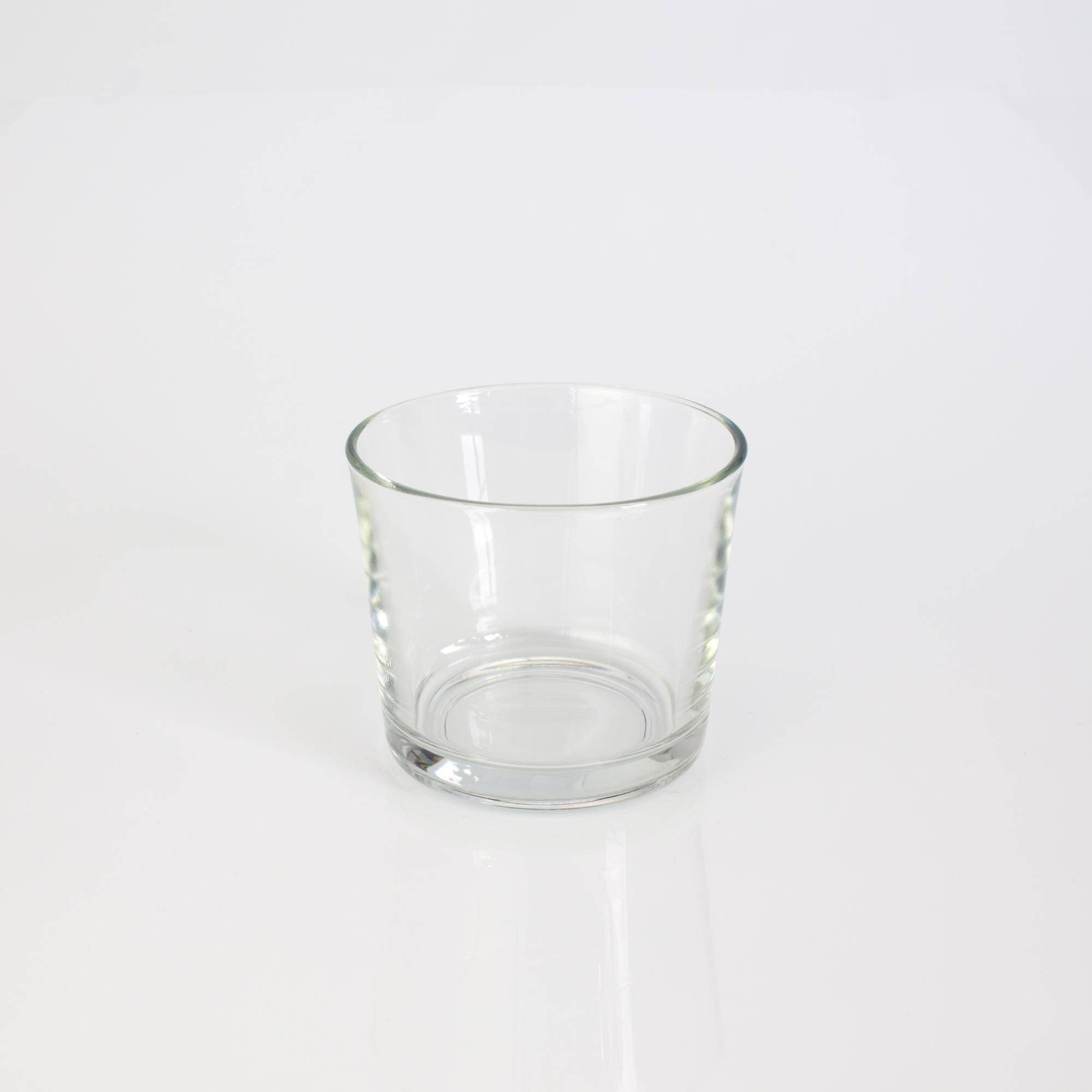 INNA-Glas Kerzenhalter Teelichtglas Alena, klar, 8,5cm, Ø10cm