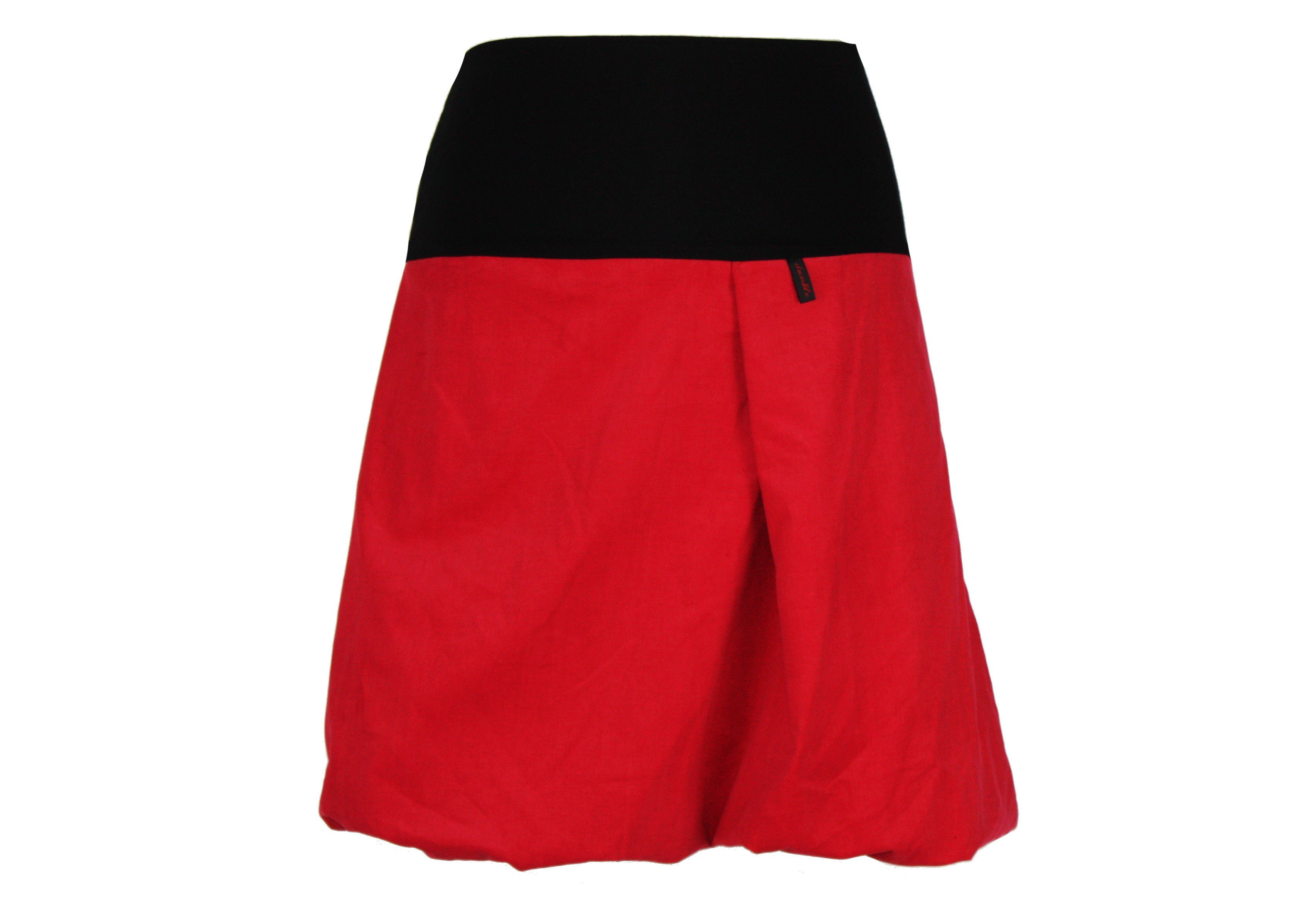 dunkle design Ballonrock 51cm Cord Schwarz günstig online kaufen