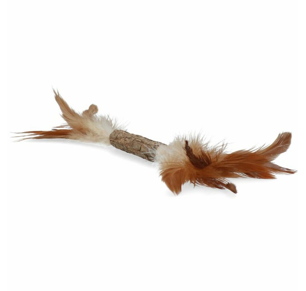 Thumbnail - addicted Tierkuscheltier Addicted Stick with caterpillar and feathers