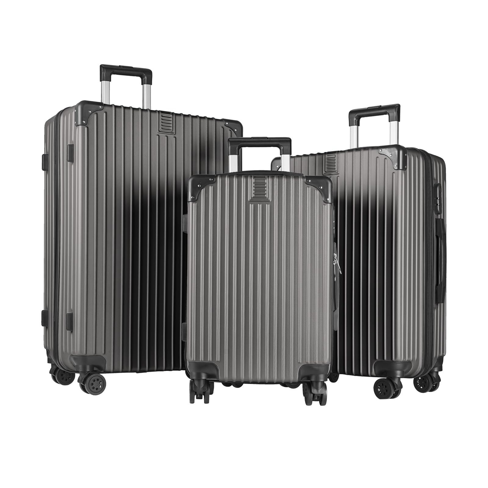 yonsly Kofferset Reisekoffer 3er Set Hartschalen günstig online kaufen