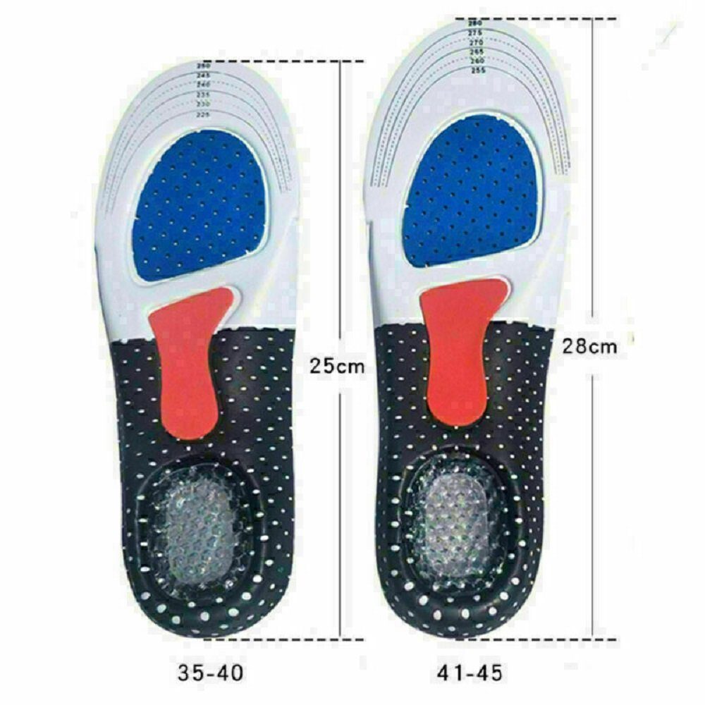 Super UD 3 Paar Memory Foam Schuh Einlegesohlen Sport Fuß Füße Orthopädische Unisex Komfort 