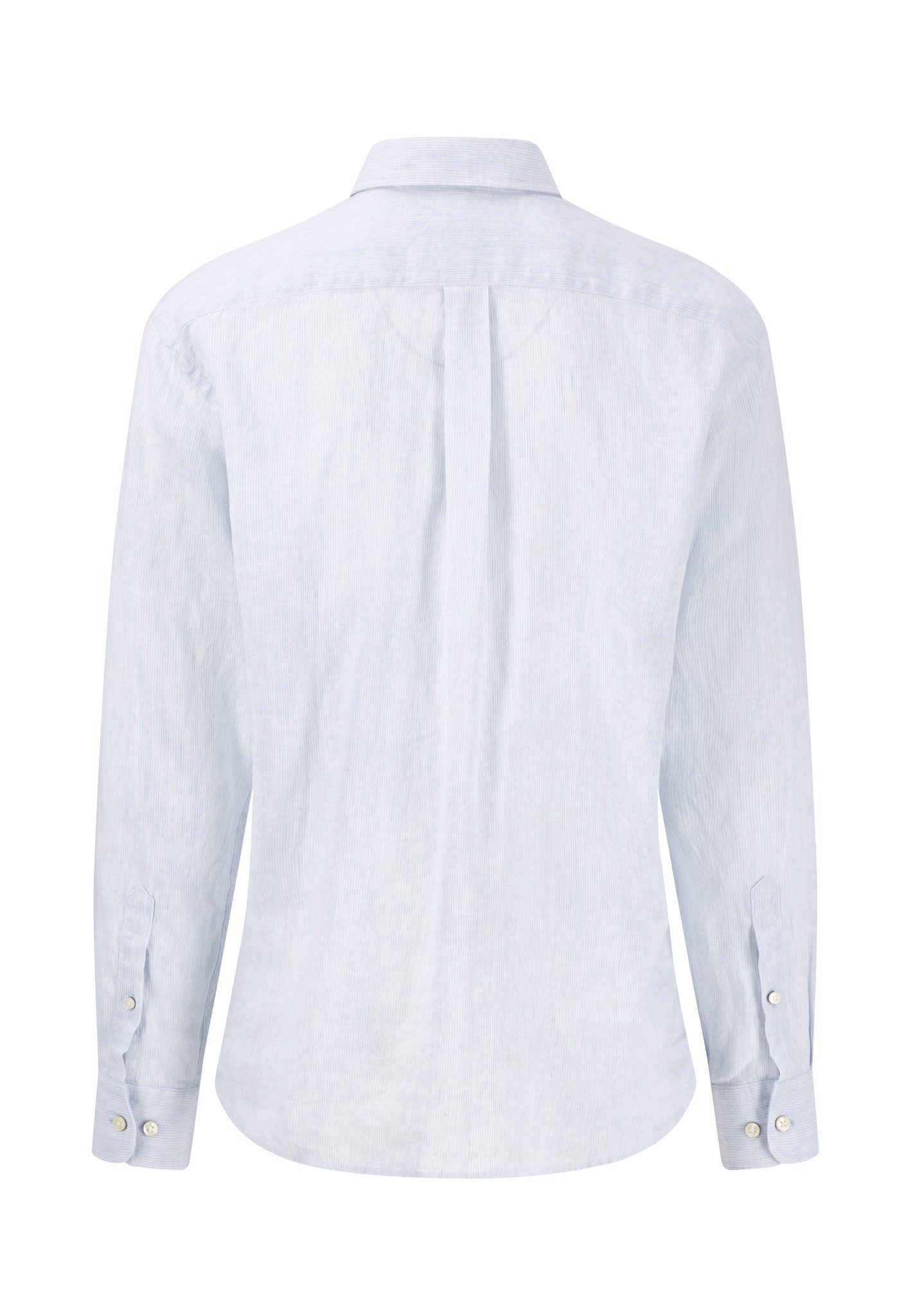 FYNCH-HATTON Leinenhemd mit Logo Stickerei günstig online kaufen