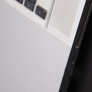 KMP Creative Lifesytle Product Schutzfolie Cover Skin Schutz für 15" MacBook Pro Retina, 15” Air Silver, (1-St), Guter Halt und optimaler Schutz vor Verschmutzung und Kratzern