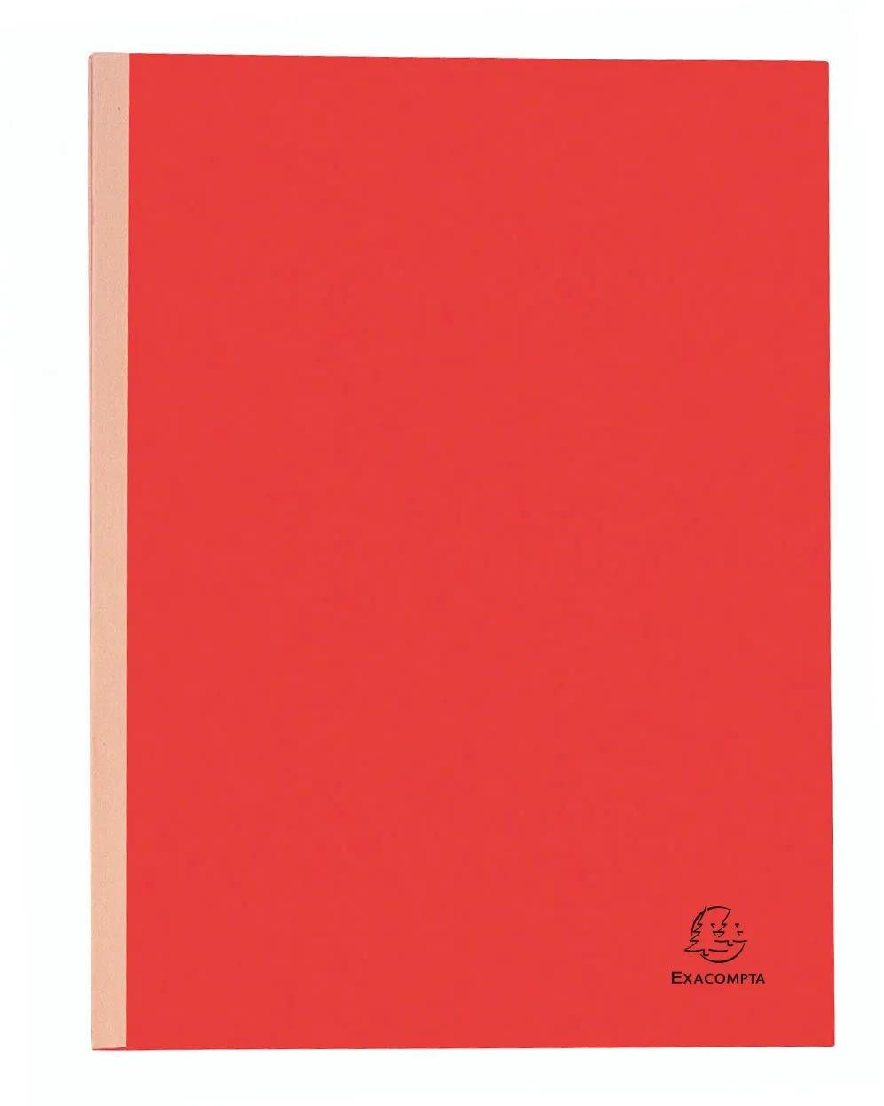 EXACOMPTA Organisationsmappe 25er Aktendeckel mit leinen Rücken Forever® 320g A4 - Rot - 770012E, Sammelmappe Dehnbar