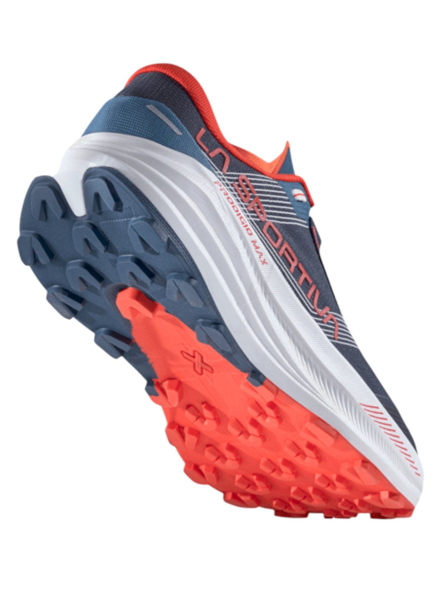 La Sportiva Prodigio Max (für lange Strecken) nachtblau/rot/weiss Herren Laufschuh
