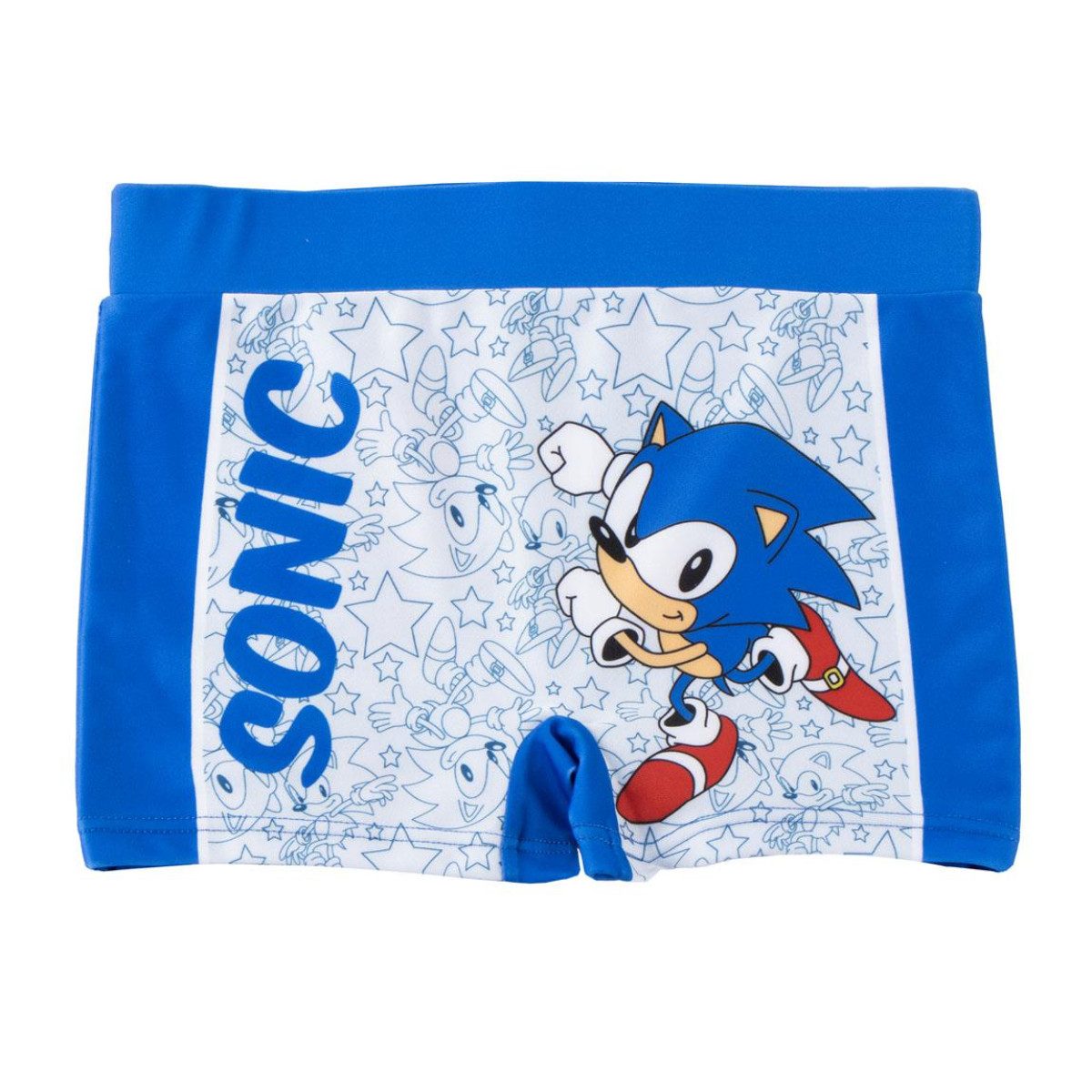 Sonic The Hedgehog Boxer-Badehose Kinder Swim Strand Pool und Schwimmbad (Packung)