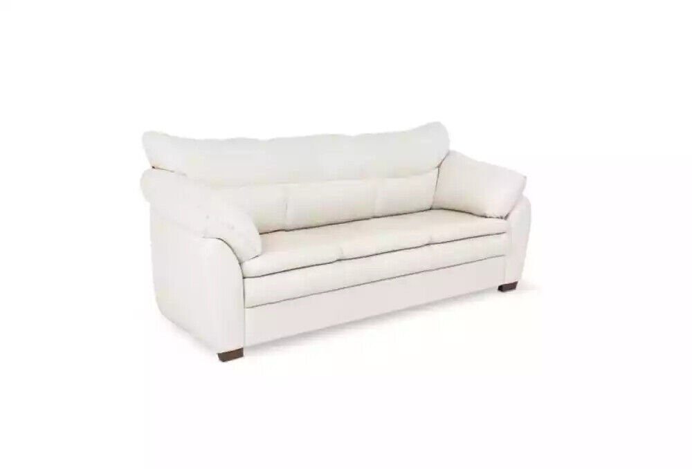 JVmoebel Sofa Weißer Luxus Dreisitzer Arbeitszimmermöbel Moderne Dreisitzer, 1 Teile, Made in Europa