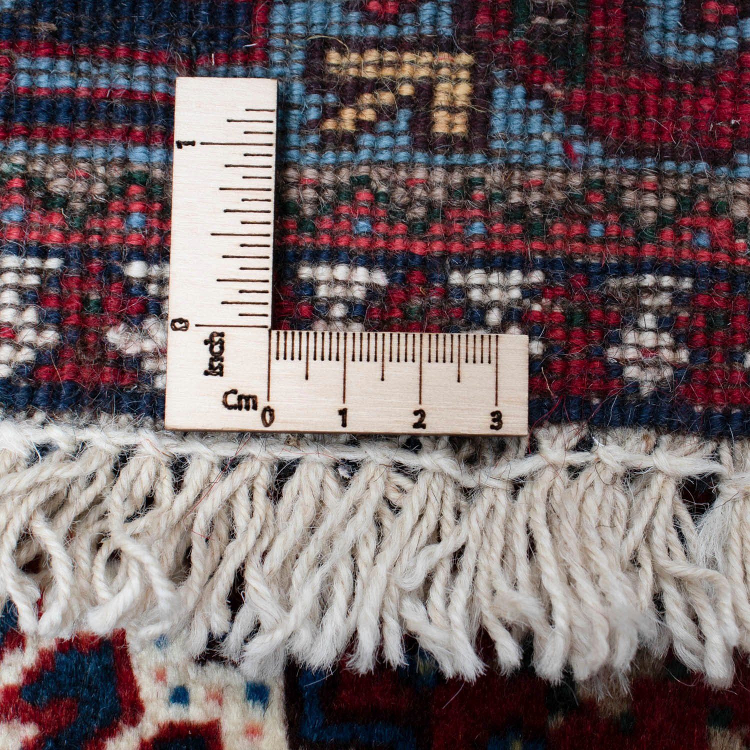 10 Unikat Beige Höhe: Durchgemustert Yalameh cm, x 288 mit rechteckig, Zertifikat mm, 202 morgenland, Wollteppich
