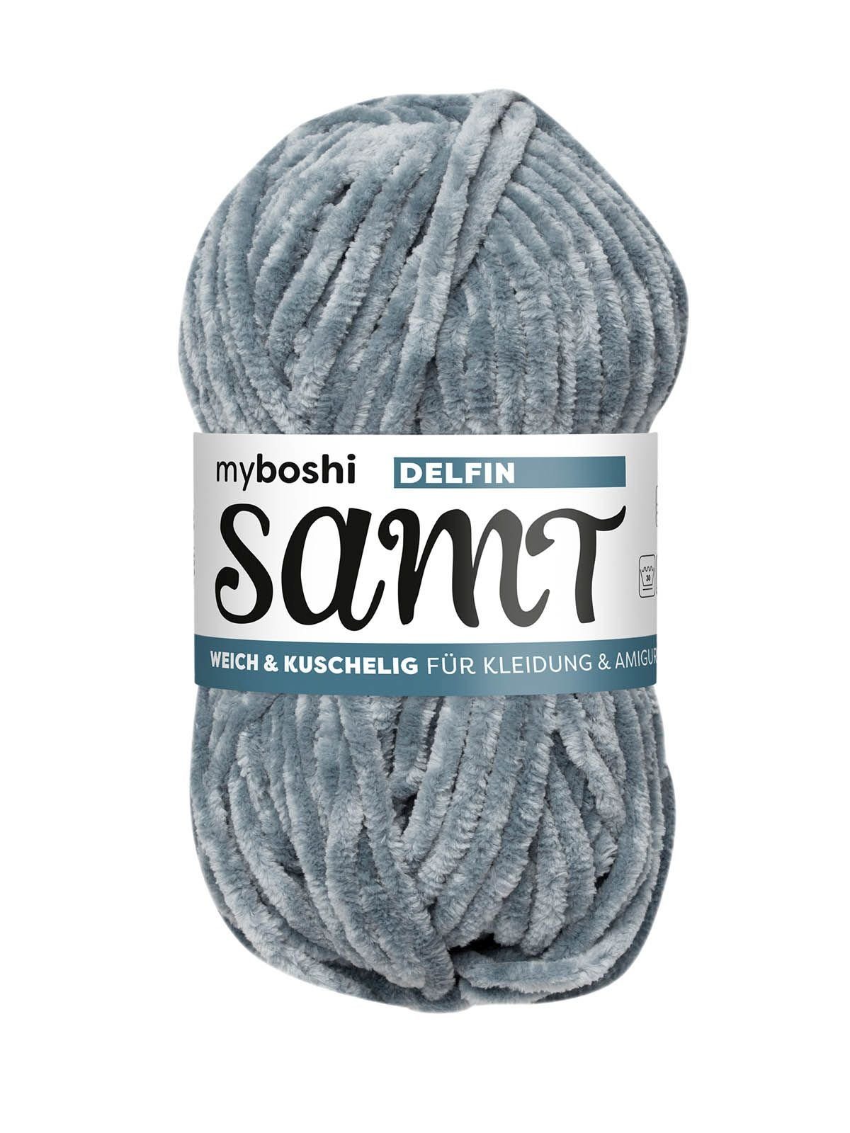 myboshi myboshi Samt, 100% Polyester Häkelwolle