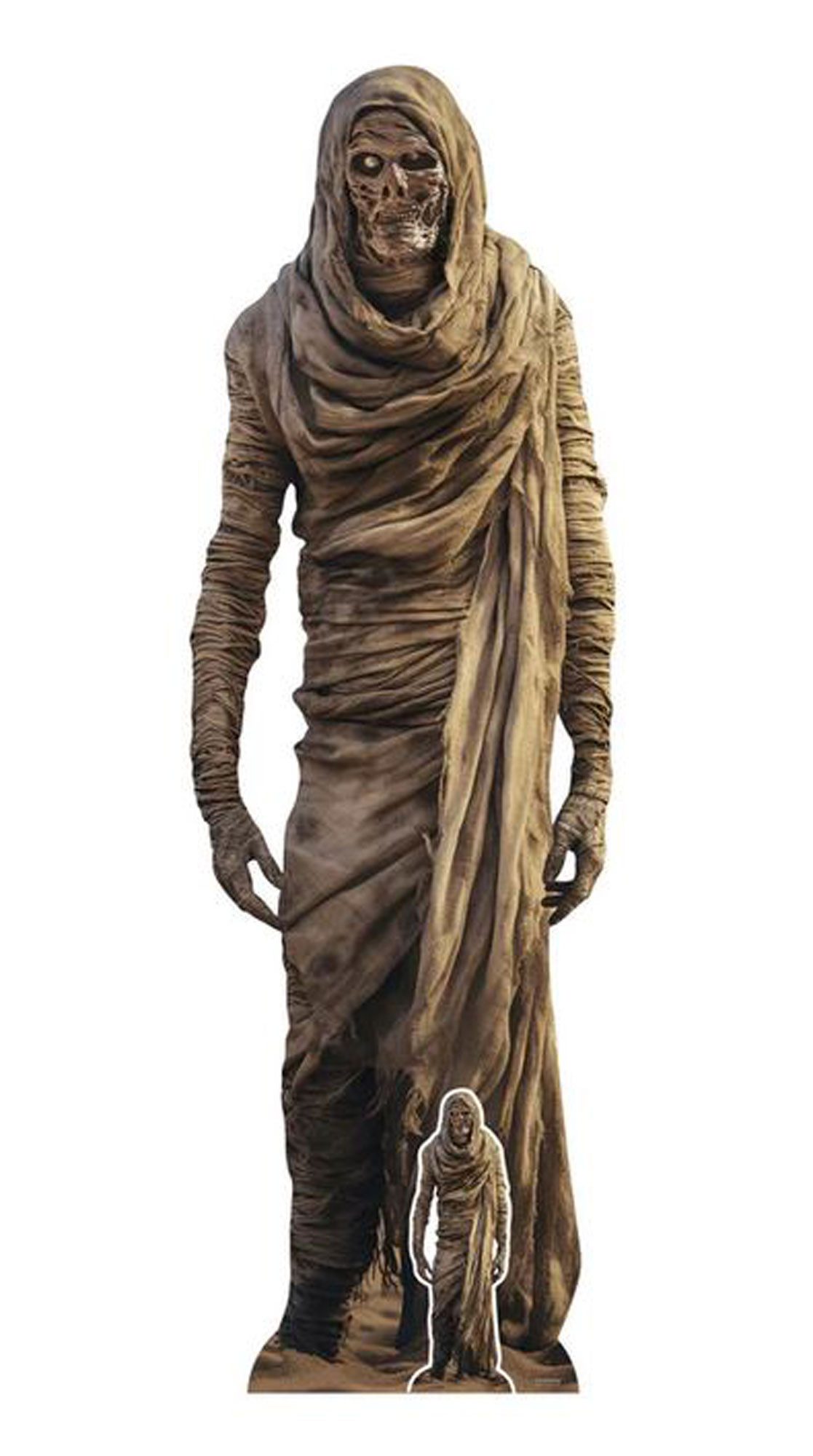 Dekofigur Halloween Pappaufsteller Mumie Skelett Pappaufsteller günstig online kaufen