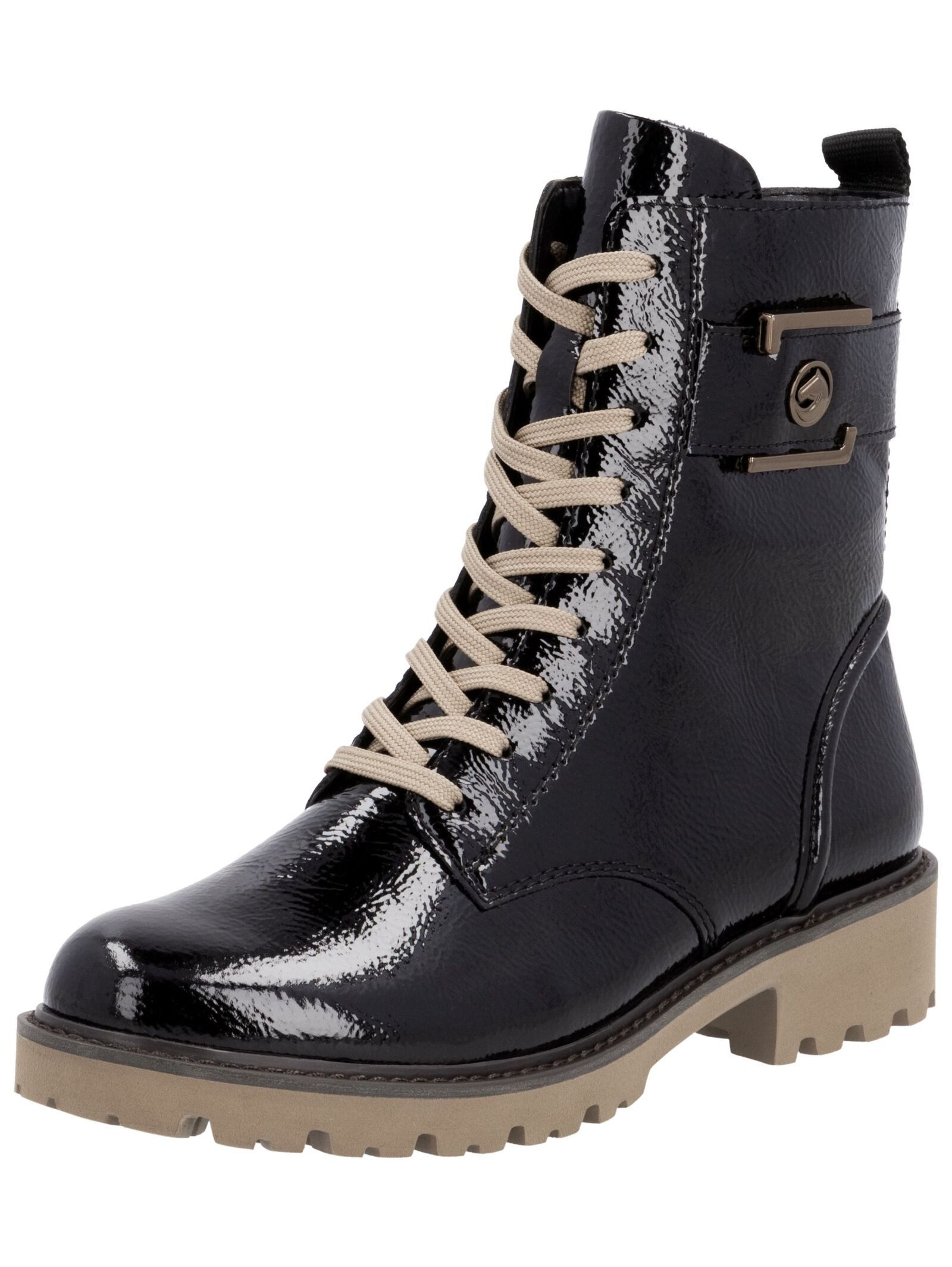 Remonte Remonte Stiefelette Leder Schnürstiefelette