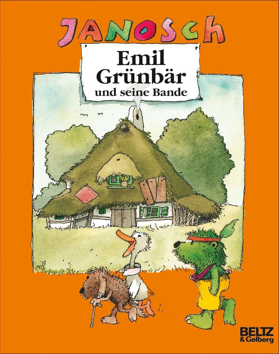 Kinderbuch Emil Grünbär und seine Bande Janosch
