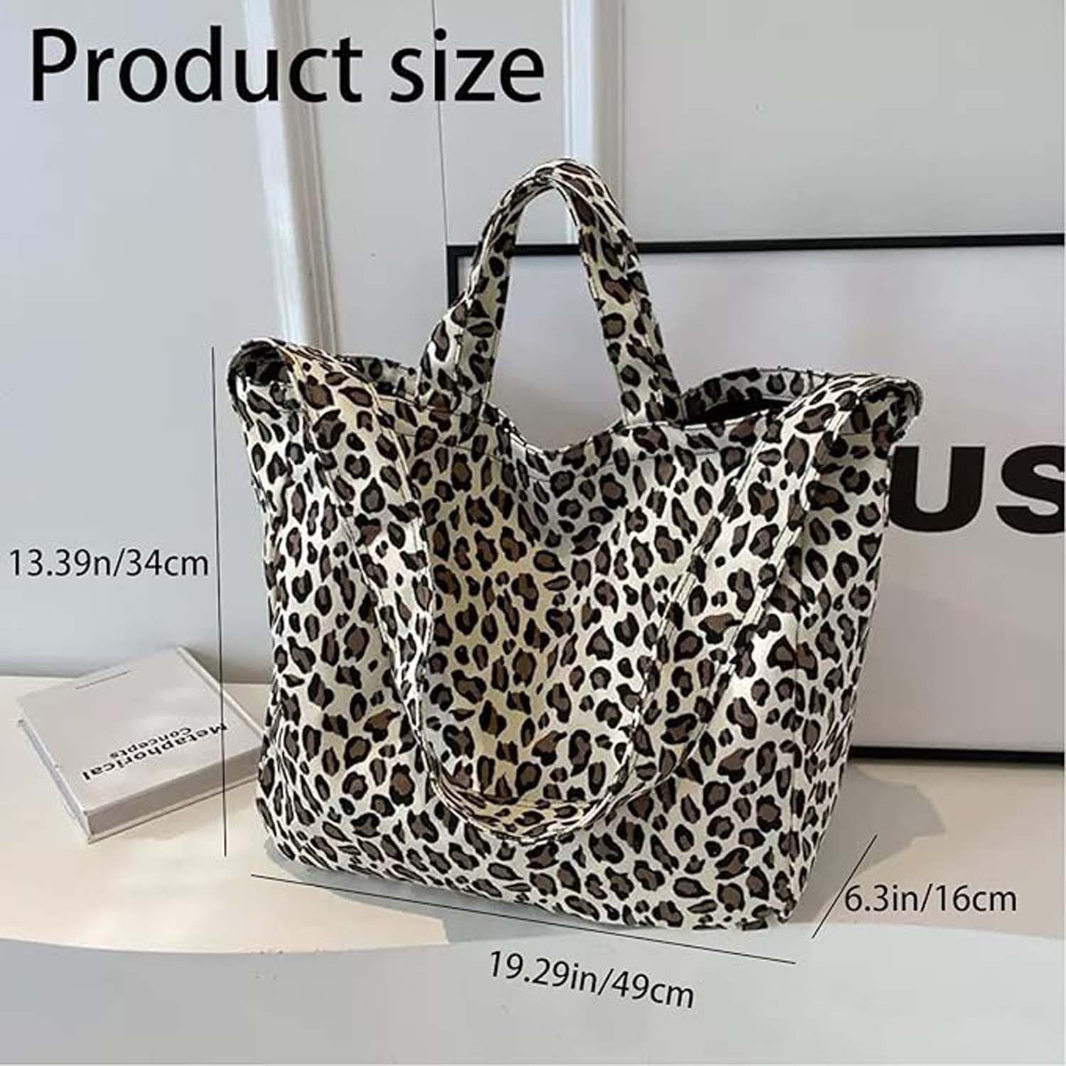 Coonoor Schultertasche Hobo-Tasche mit Leopardenmuster, große Kapazität günstig online kaufen