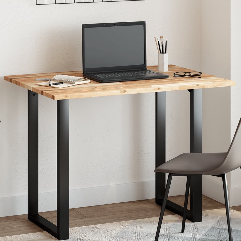 vidaXL Tischplatte 100 x 70 x 2 cm Tischplatte Rechteckig 100x70x2 cm Massivholz Akazie