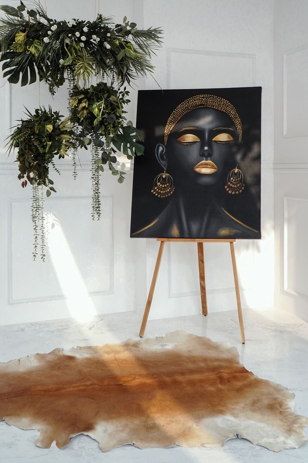 Gravidus Leinwandbild Acryl-Leinwandbild "MALIKA" – Elegante Wanddekoration