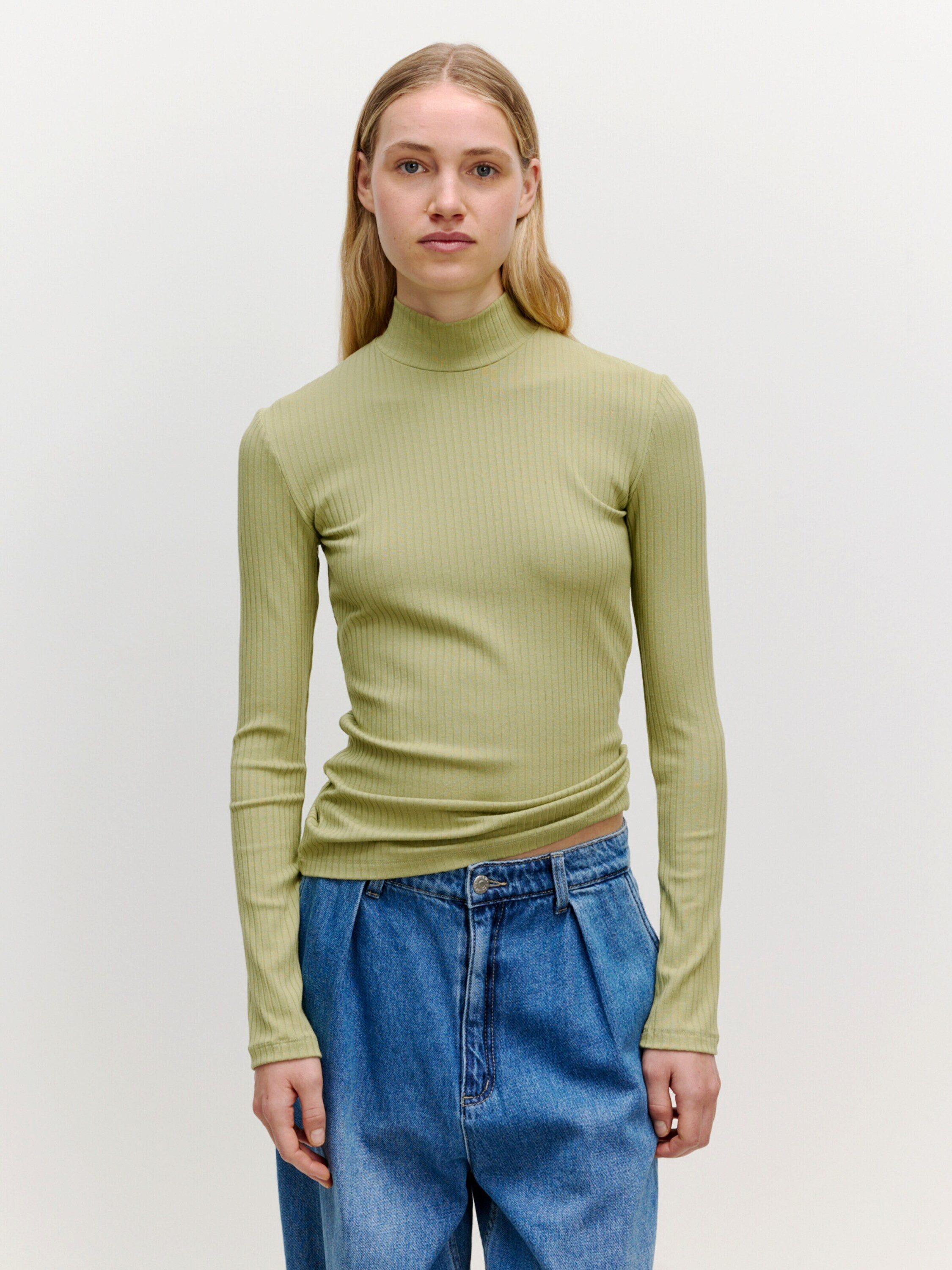 EDITED Langarmshirt Manon (1-tlg) Plain/ohne Details günstig online kaufen