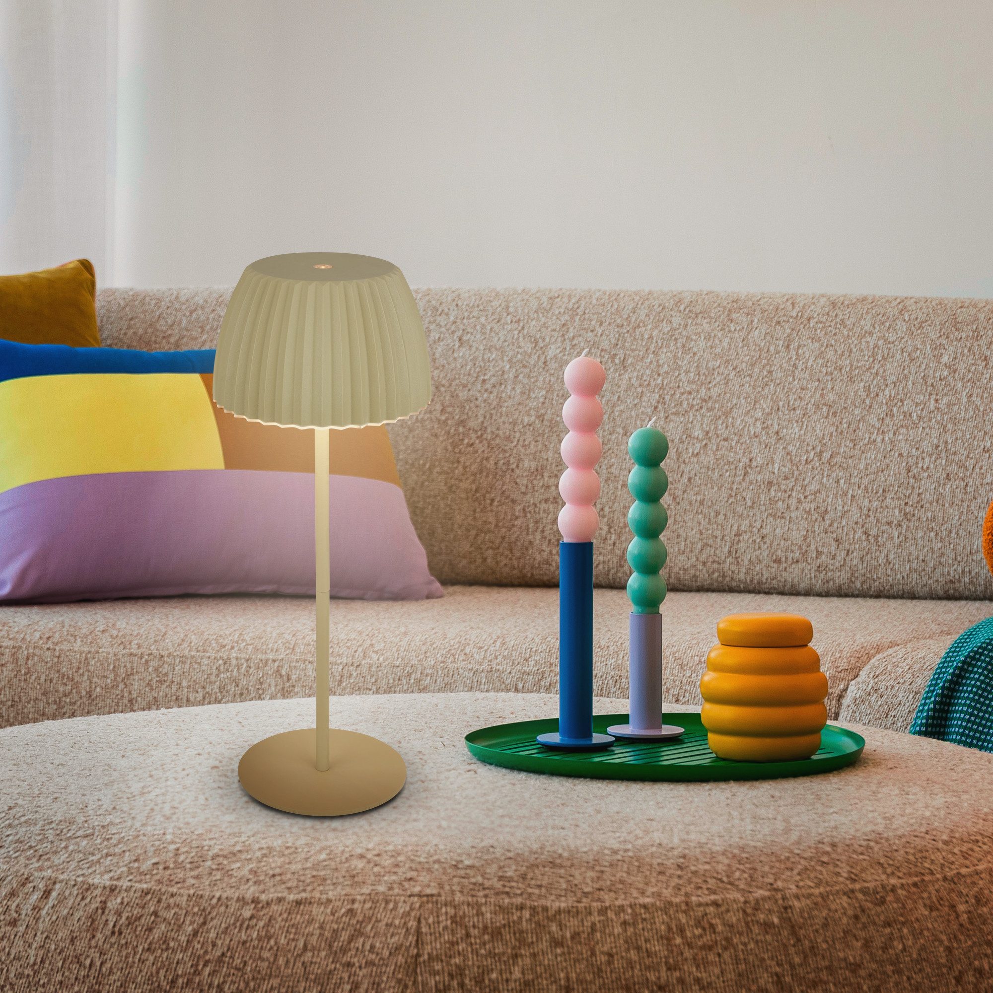 Briloner Leuchten LED Tischleuchte Akku LED Tischleuchte, LED fest integrie günstig online kaufen