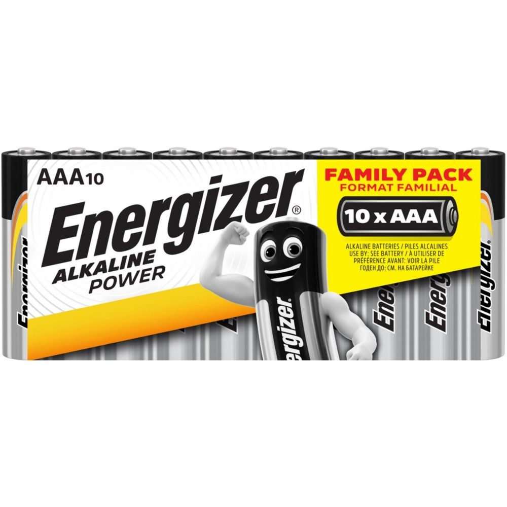 Energizer Alkaline Power AAA 10er Schlauch Batterie Batterie