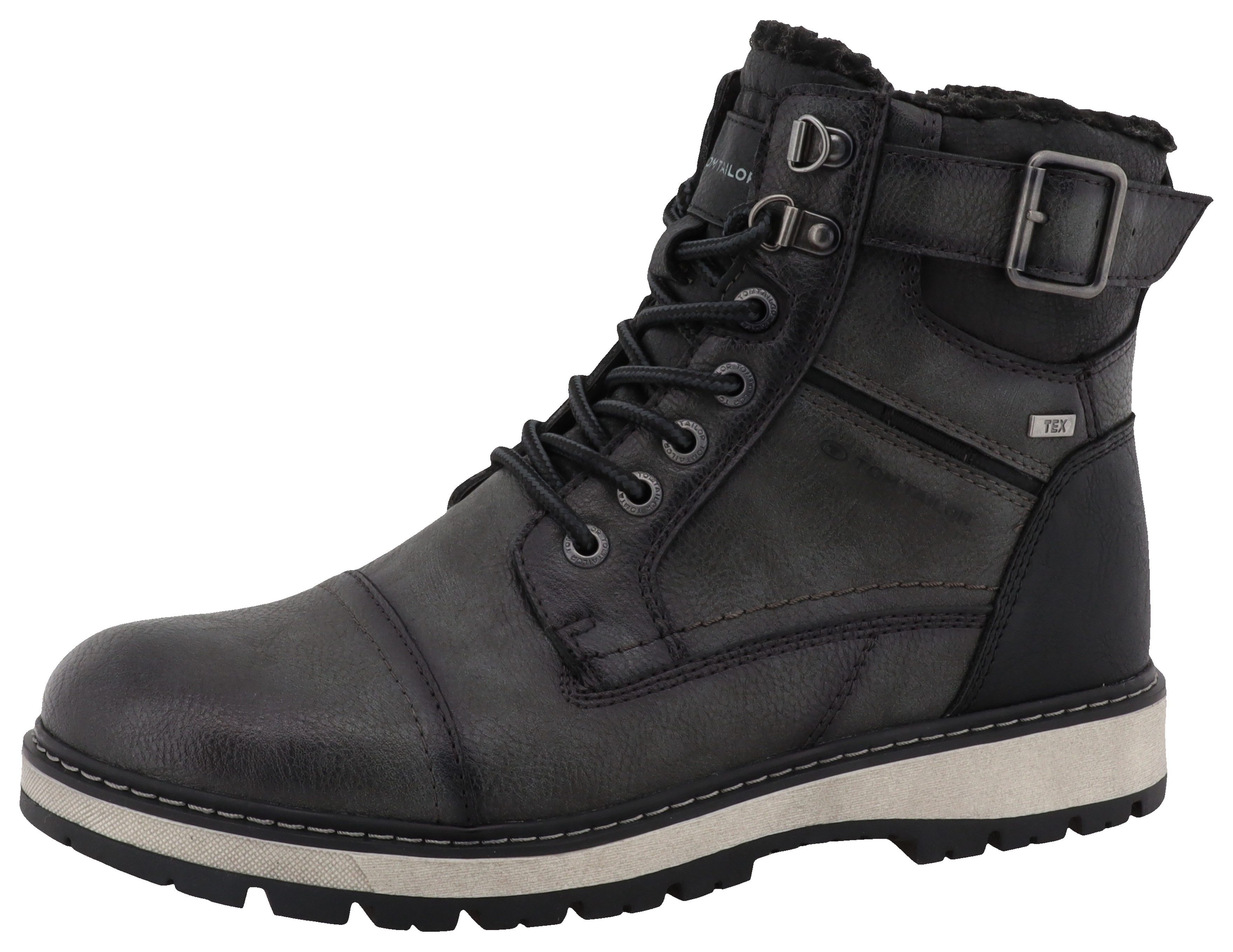 TOM TAILOR Winterboots, Outdoorschuh, Winterstiefel, Schnürboots günstig online kaufen