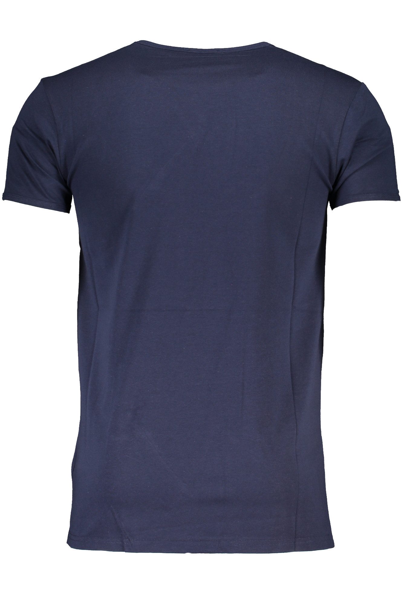 Cavalli Class T-Shirt Stilvolles Herren Kurzarm-T-Shirt in Blau mit Print