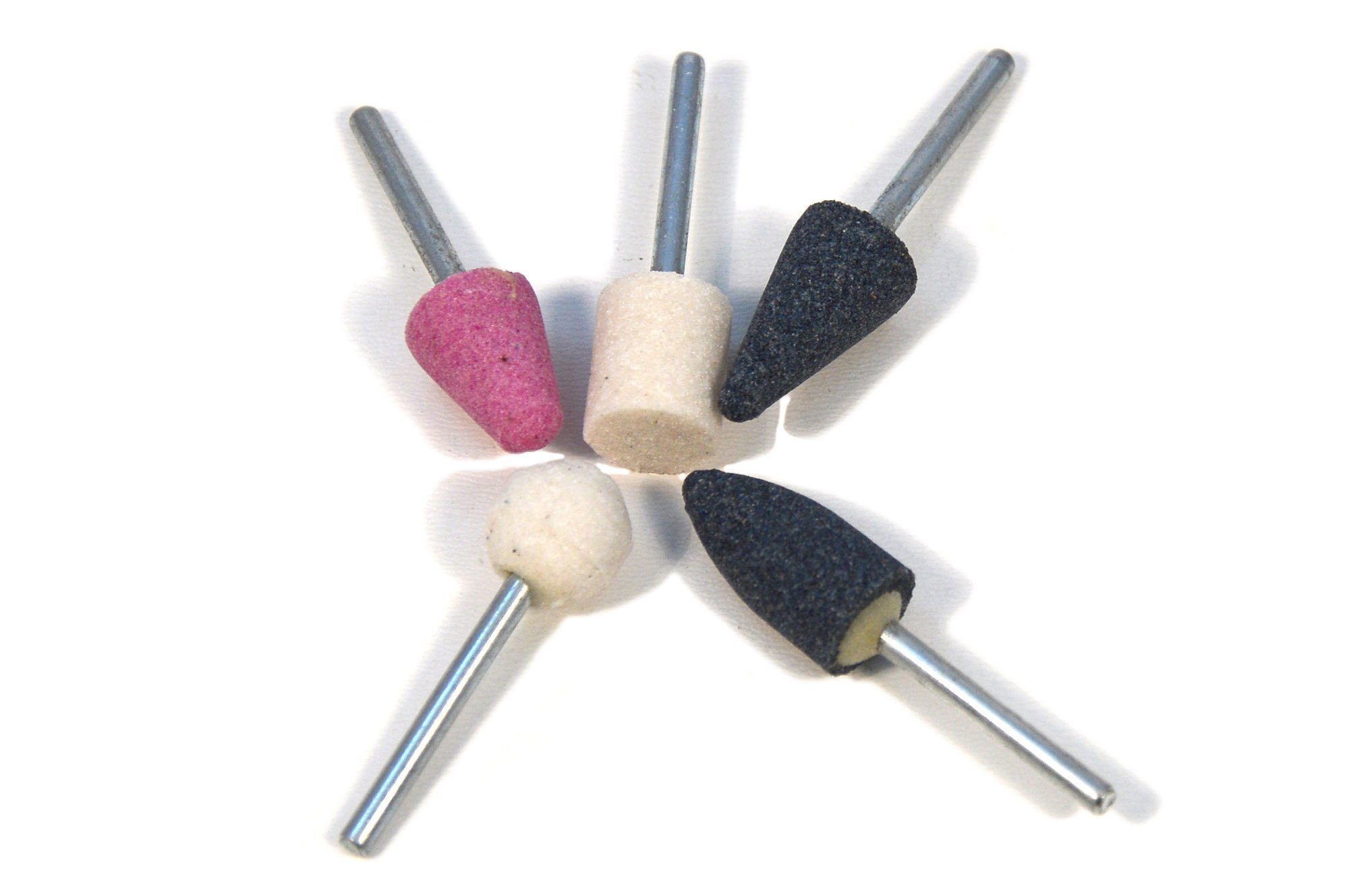 Bolter Schleifaufsatz Schleifset Polierset Schleifgerät Schleifer Zubehör Schleifwerkzeuge, 5-St.