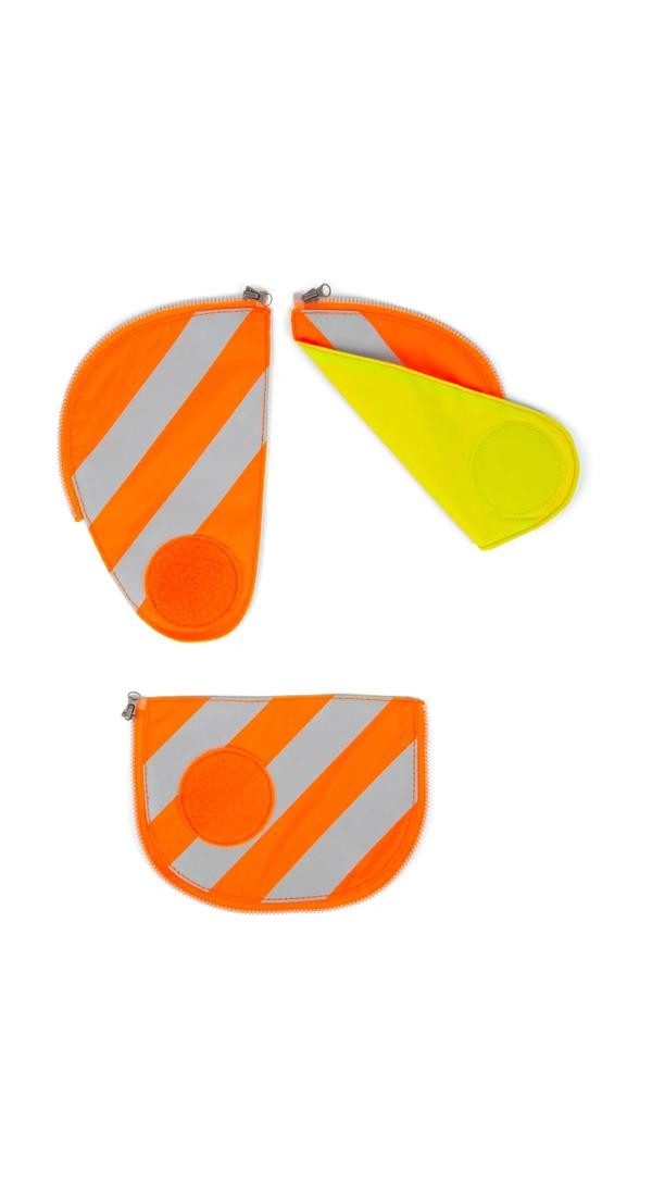 ergobag Schulranzen pack Sicherheitsset mit Reflektorstreifen (3-tlg)