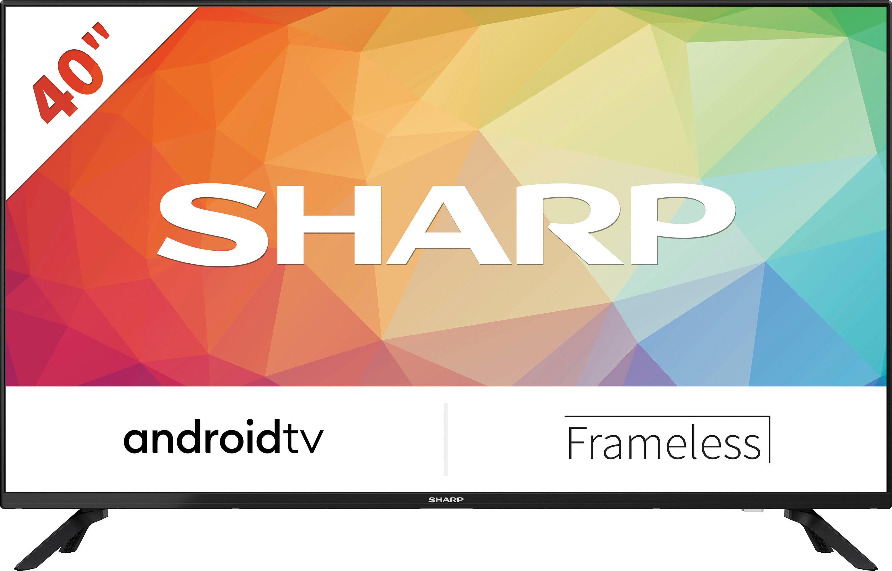 Sharp 2T-C40FGx LED-Fernseher (101 cm/40 Zoll, Full HD, Android TV,  Smart-TV)